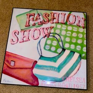 Fashion vintage Wall ART painting 🖼